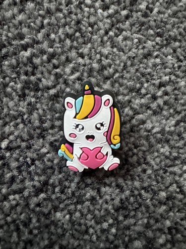 Unicorn croc jibbitz charm
