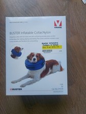Kruuse Buster Inflatable  Collar Nylon Past Surgery Cone Size small 