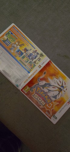 Pokemon sun case only - case,