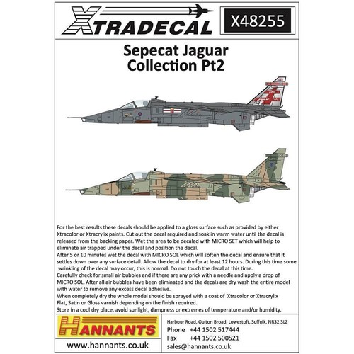Sepecat jaguar collection - 1:48,