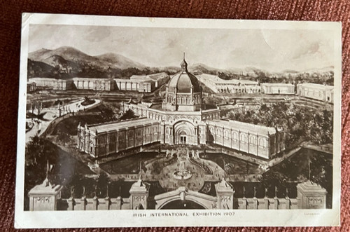 Antique postcard dublin - antique,