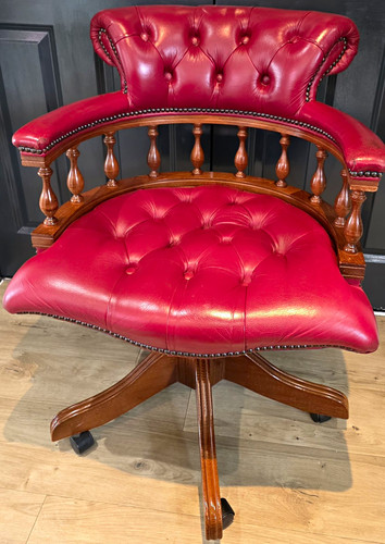Vintage oxblood red leather - oxblood,
