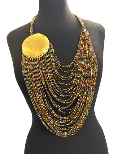 African tribal beaded - tribal,