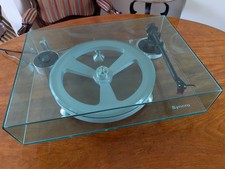 Michell Syncro turntable fitted with Rega RB 250 arm and Denon DL 110 cartridge