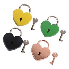 Love Engraved Padlock Vintage