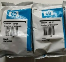 HP 56 & HP 57 Genuine Black &