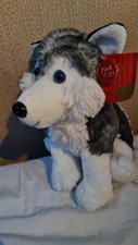 Keel Toys Husky Wolf Puppy Dog