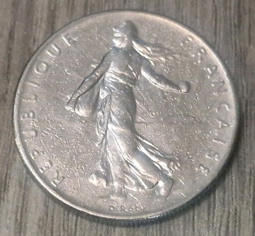 Franc french coin circulated - 1,