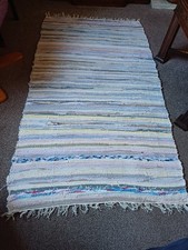 Chindi Rag Rug Handmade Multicoloured Area Rug made from 100% Recycled Materials