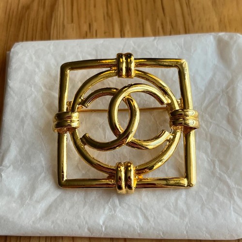Chanel vintage 1992 gold - gold, cc