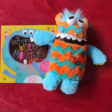 WORRY MONSTER PLUSH SOFT TOY 35 cm & THE VERY HUNGRY WORRY MONSTER STORY BOOK