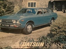 The Datsun 140J 160J Saloons