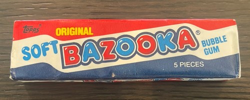 Vintage 1981 topps bazooka - topps,