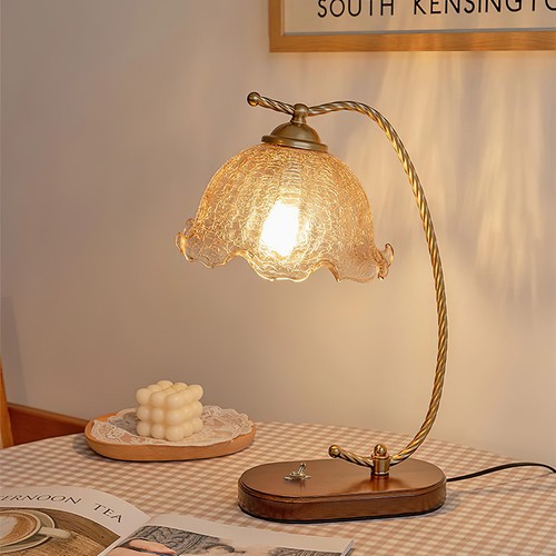 Vintage table lamp with - vintage,
