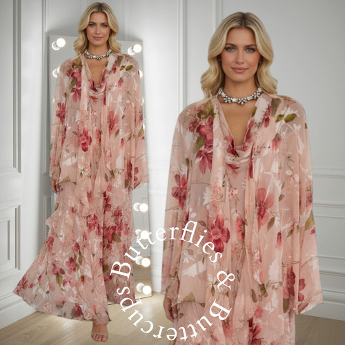 Chesca size silk - size, devore