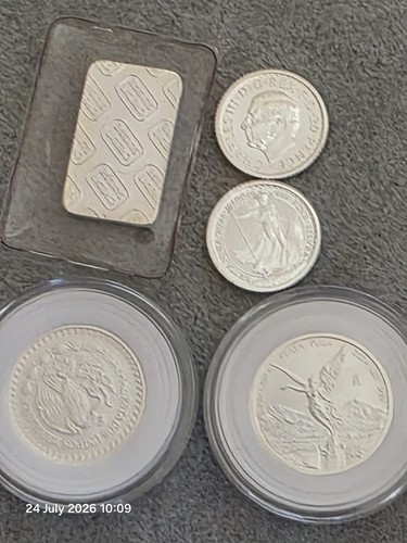 Mixed silver 999 - mixed, bars/coins
