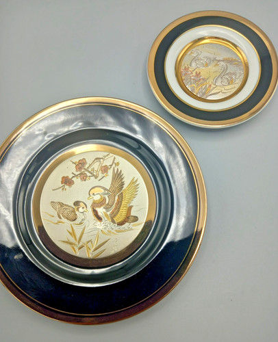 Japanese chokin black - &, gold