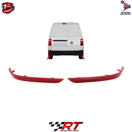 Rear bumper reflector - left, &