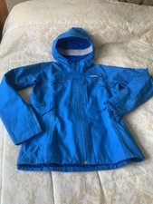 Ladies North face Ski Jacket Size m Blue With Hood And Snow Skirt.