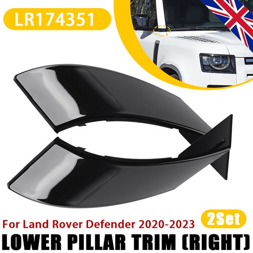 Right exterior trim panel - right,
