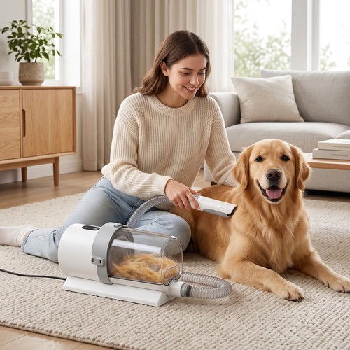 Pawhut dog grooming kit - dog, with
