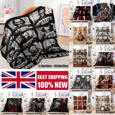 Chrismars Horror Themed Atmosphere Flannel Blanket Scary Movie Character Blanket