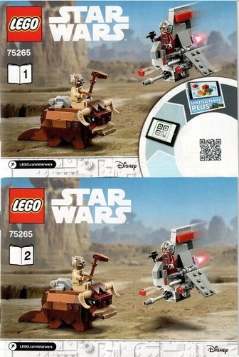Lego star wars instruction - star,