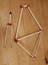 Vintage 58cm lugged steel road - vintage,