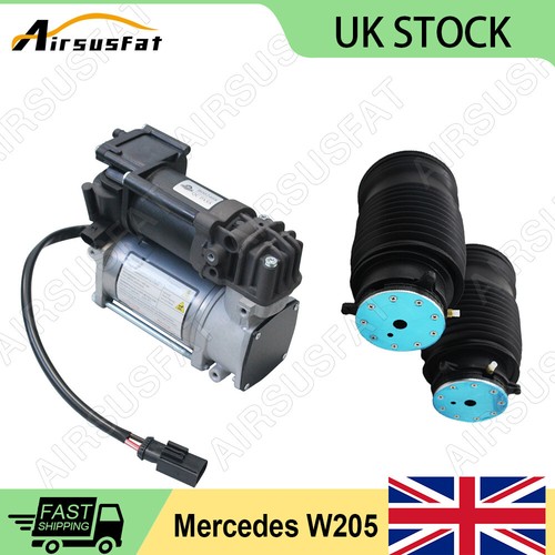 Rear air spring bags - air, bags+air