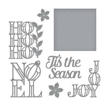 Spellbinders Christmas Word