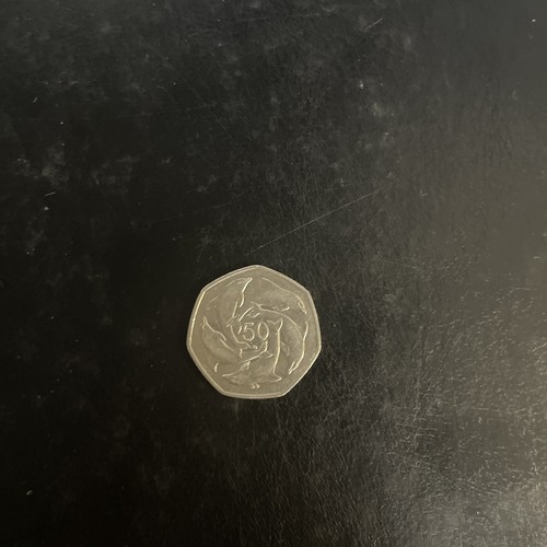 Dolphin 50p very rare - dolphin,