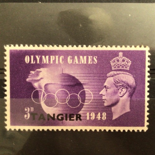 Stamps prnt tangier - gb,