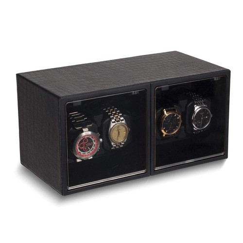 Rotations black faux - black, leather