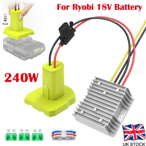 Converter for ryobi 18v - ryobi, 12v