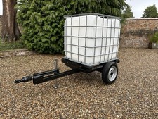 Water Bowser Trailer IBC.. Farm Drinker Tank Quad Stables Equestrian Cattle