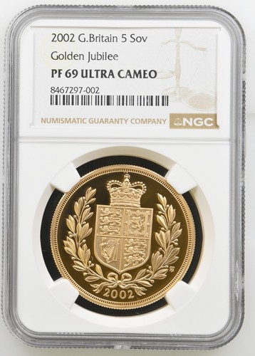 2002 gold proof - proof, pounds