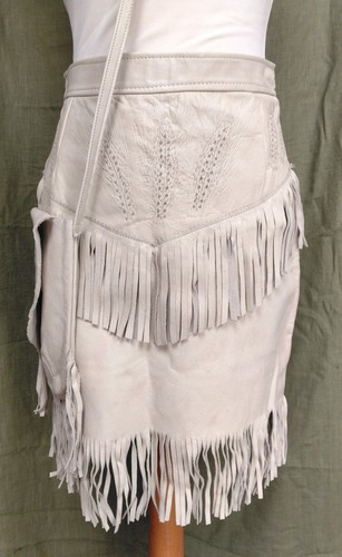 Vintage leather boho - 70's,