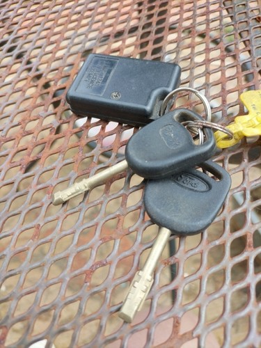 Ford escort van - two, keys