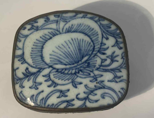 Vintage antique chinese - chinese, blue