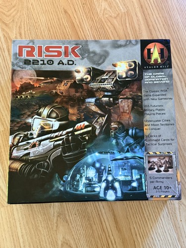 Risk 2210 board game new - 2210, ad
