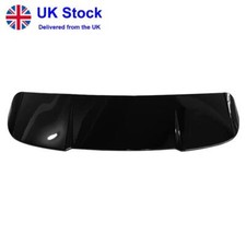 Heckspoiler Schwarz Glanz für