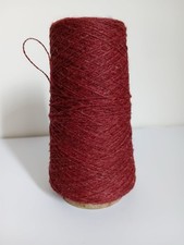 Red/brown 4ply Shetland Wool