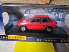 Corgi Vanguards VA12510 Ford Fiesta MK1 Supersport Sunburst Red