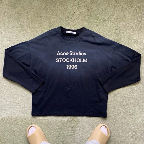 Acne studios black long sleeve - acne,