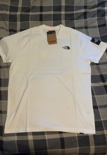 Mens white north face shirt - mens,