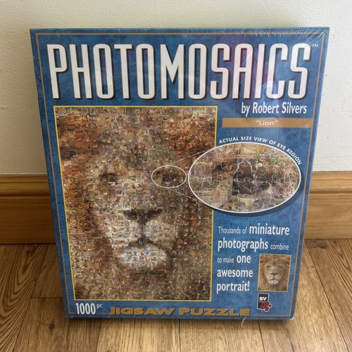 Photomosaics lion 1000 - photomosaics,