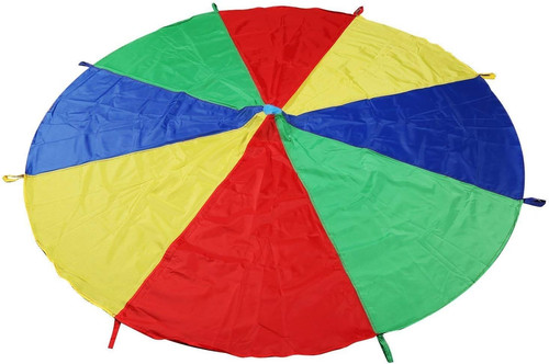 Kids play parachute - kids,