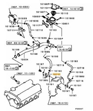 Turbo Water Feed Pipe Evo 9