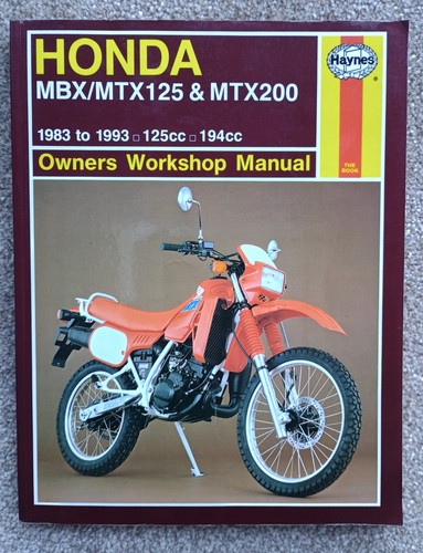 Honda mbx125f mtx125rw - honda, &