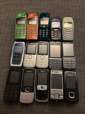 Job Lot 15x Nokia Mobile Phones Broken Spares Repair 5110 3510i 3410 3220 Etc